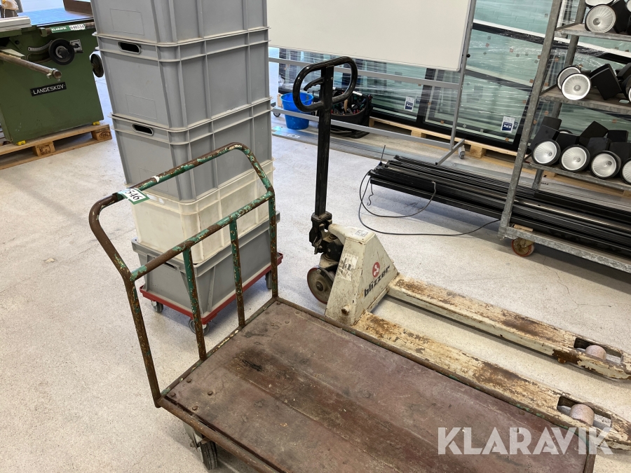 Løfte lot palleløfter/transportudstyr