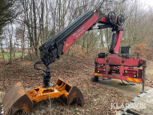 Kran HMf 2420K5 til lastbil