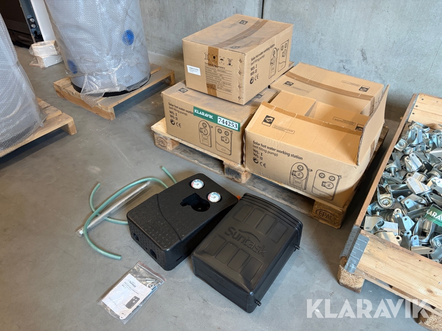 Pumpestation / cirkulationsenhed Suntask Double Pipeline (W-II) 5 styk