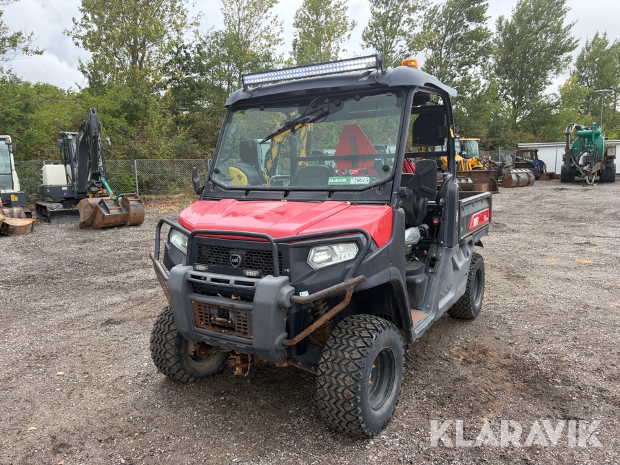 Utv Kioti K9 2400 med hydraulisk tiplad