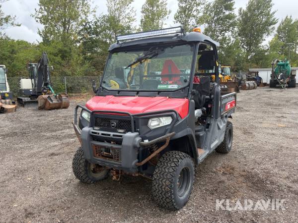 Utv Kioti K9 2400 med hydraulisk tiplad