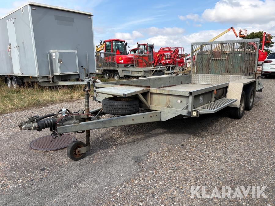 Maskintrailer Variant 3500kg 1 styk