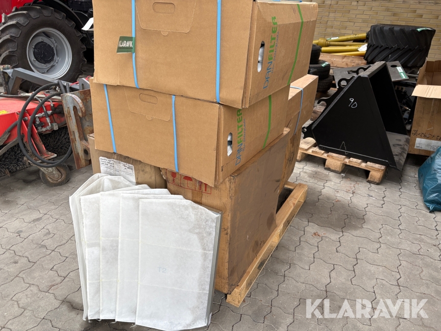 Posefiltre Danfilter Taschenfiltwr ISO Coarse >60% cirka 36 filtre