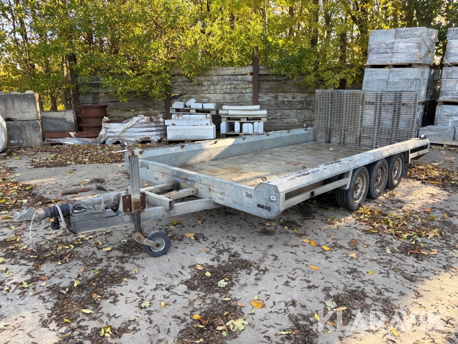 Maskintrailer Hulco Selandia, 3.500 kg