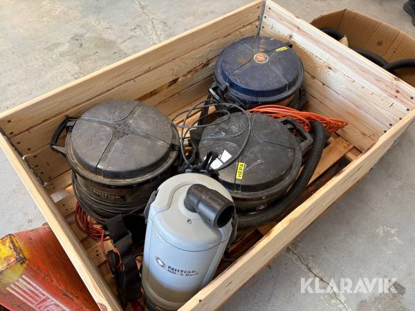 Støvsugere Nilfisk GD 5/GD930/VP930 - 4 styk