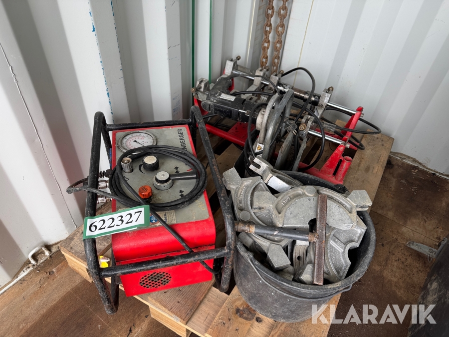 Svejsemaskine til plast Rothenberger Hydraulisk aggregat