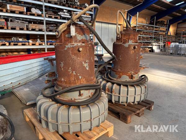 Dyk pumper Flygt 3300.181 2 styk