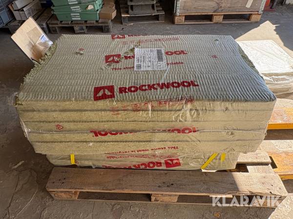 Isolering Rockwool Pladebatts 600x1000 mm 10 styk