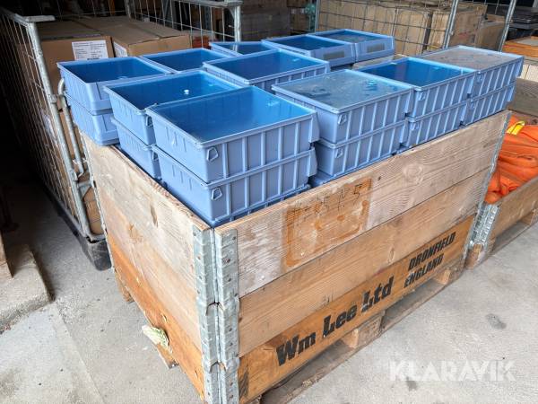 Industrielle plast opbevaringskasser Bito RK3209 - Ca. 115 styk