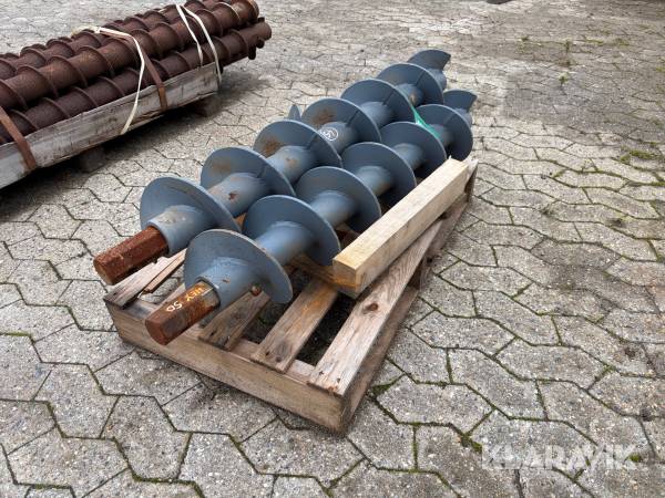 Sneglebor med starter til sten materiale 2 Styk