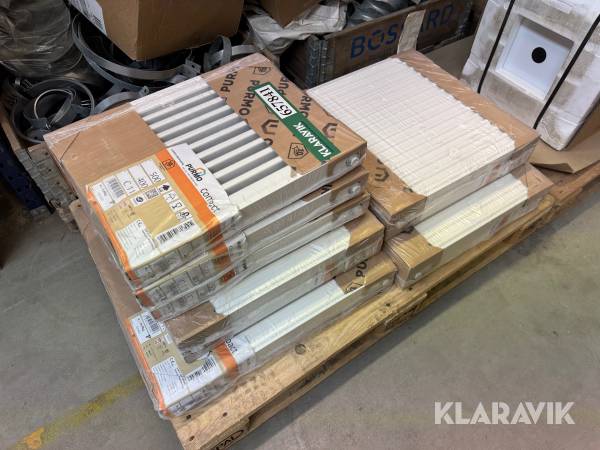 Radiatorer Purmo 7 styks LOT