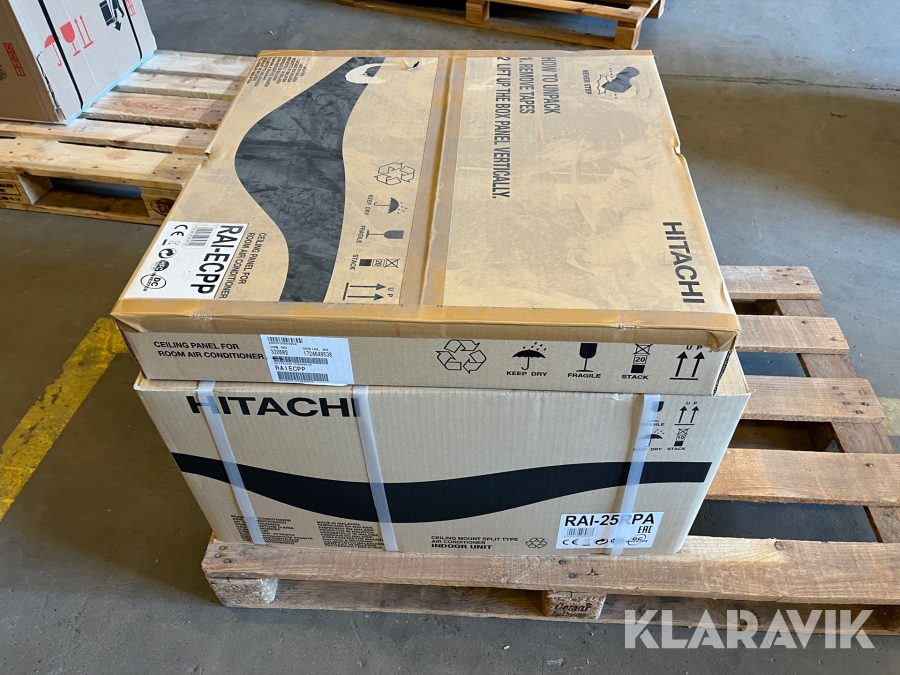 Aircondition Hitachi RAI-25RPA + RAI ECPP, Rebild, Klaravik