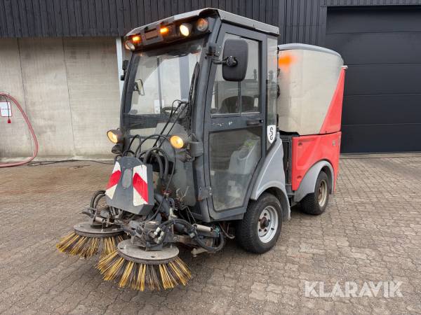 Fejemaskine Hako Citymaster 600 med feje/sugeanlæg