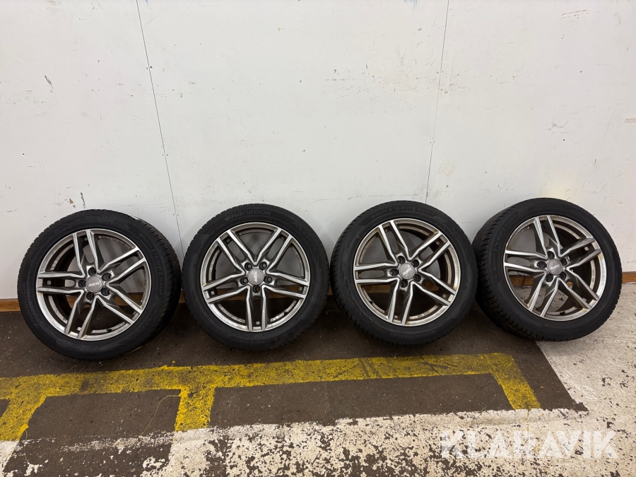 Hjul Alutec 17” Hankook Cept evo2 dæk
