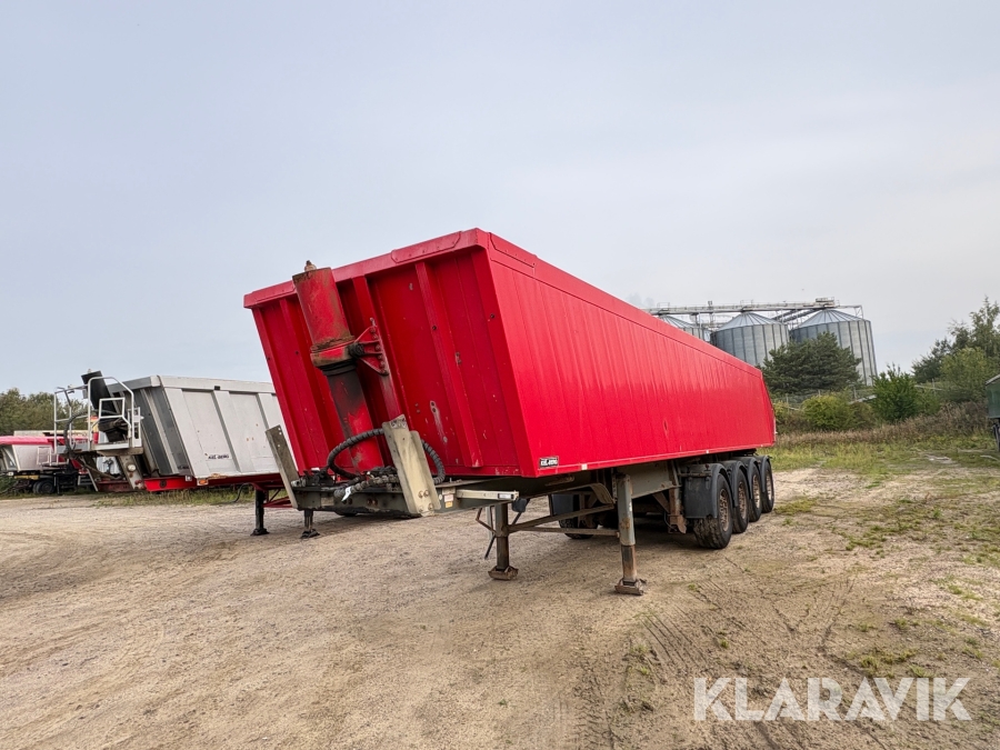 Tiptrailer Kel-berg 4 akslet
