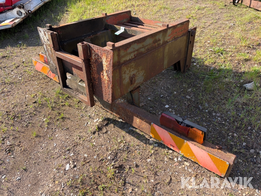 Konsol til bagmonteret kran - 1 styk