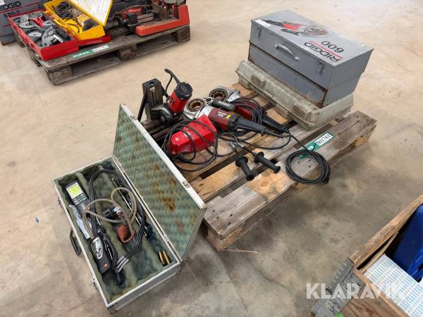 Håndværktøj Ridgid 600 & måleudstyr