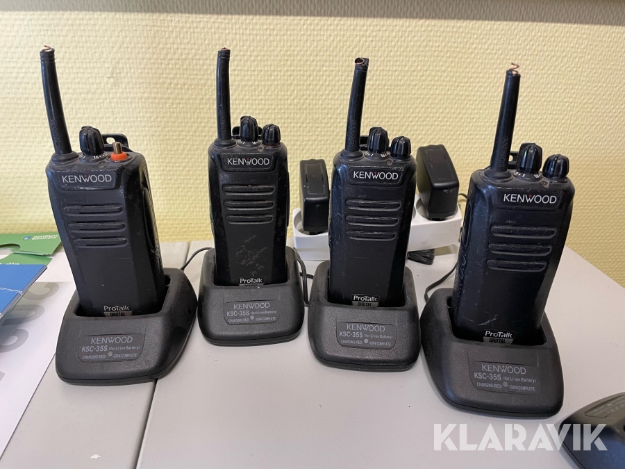 Walkier Kenwood KSC-35S 4 stk