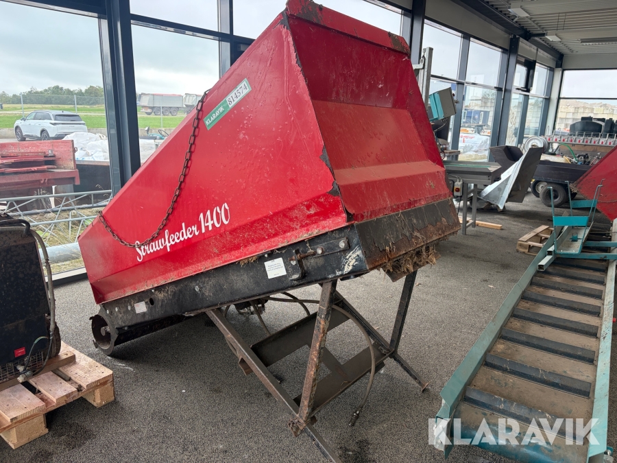 Strømaskine Aalborg Maskinfabrik Strawfeeder 1400
