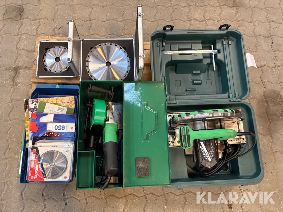 Håndværktøj Hitachi C 9U2 + G 15YC