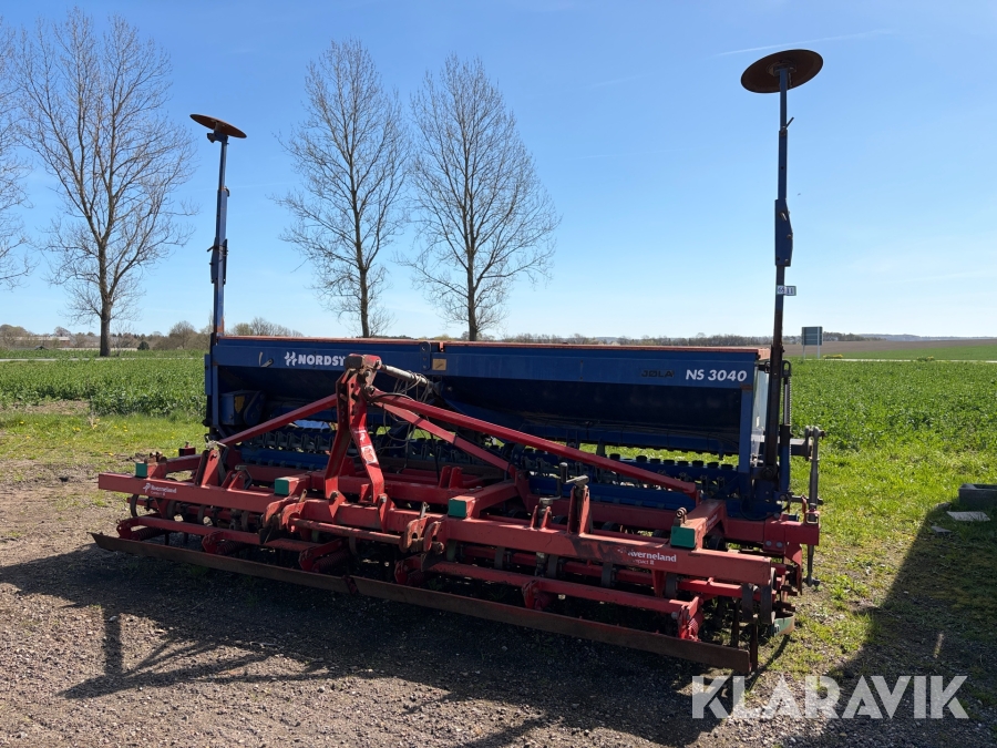 Kombisåsæt Nordsten / Kverneland NS 3040 / Compact III med efterharve