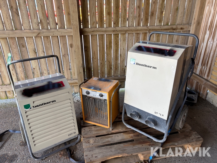 Affugtere og varmeblæser