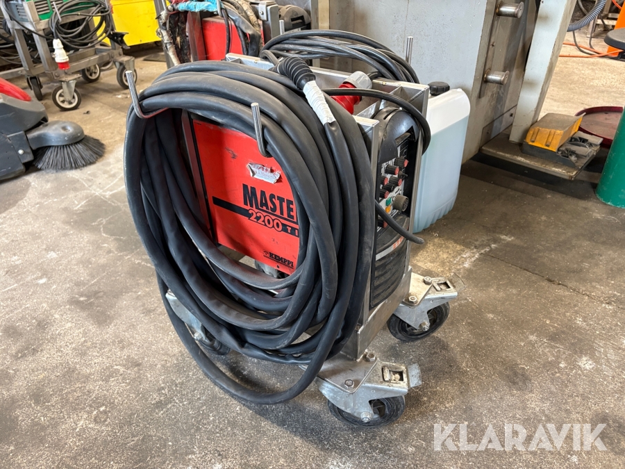 TIG svejseapparat Kemppi Master 2200 TIG