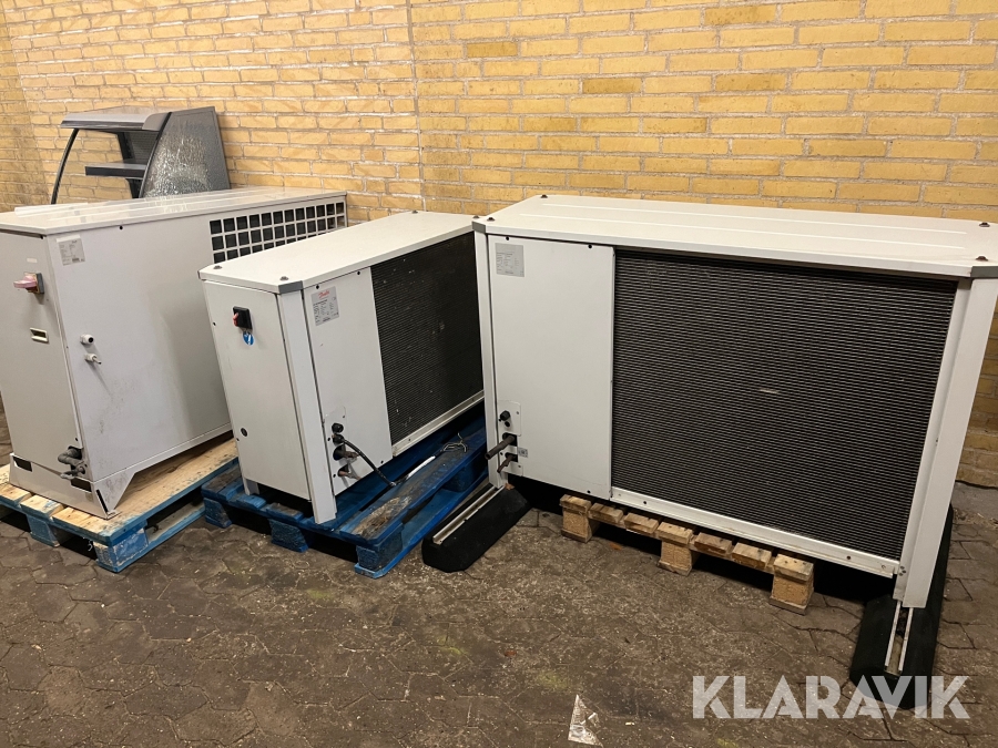 Udvendige køle enheder Danfoss 3 styk