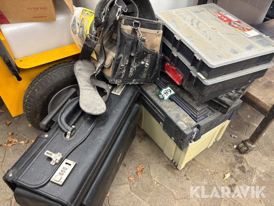 Diverse værktøjskasser