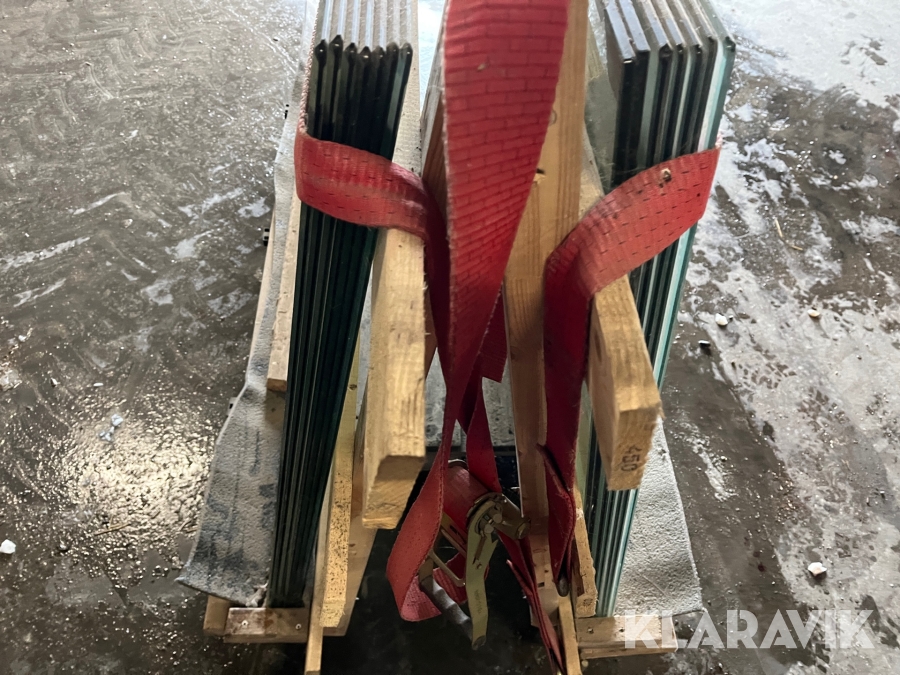 Hærdet glas klar 1975 x 1087 millimeter 14 styk