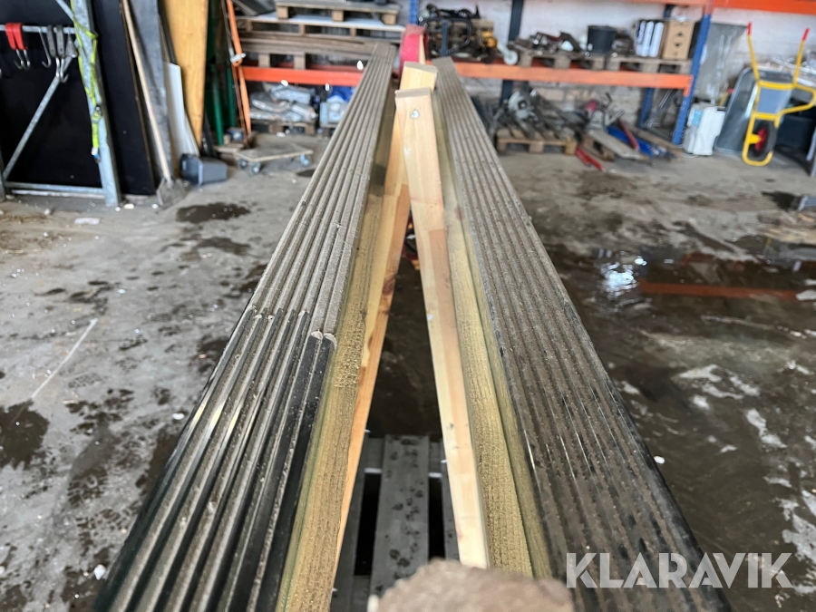 Hærdet glas klar 1975 x 1087 millimeter 14 styk