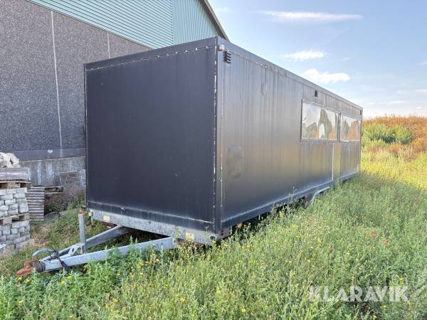 Værkstedsvogn Modulvogne med toilet og bad