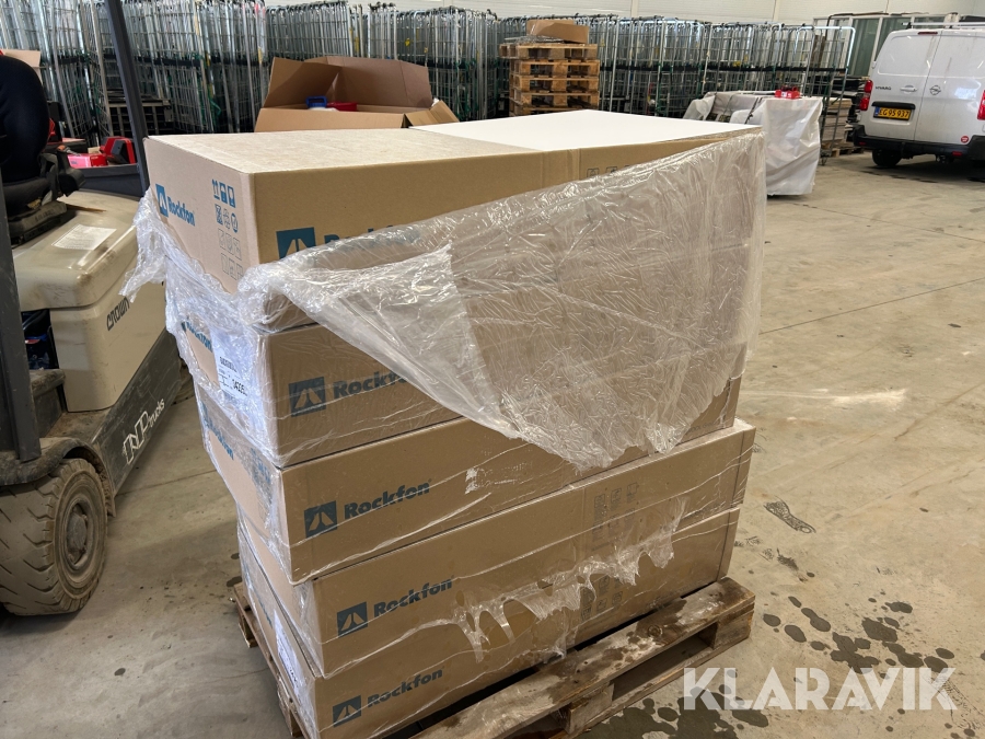 Rockfon Sonar Loft/hvid 77 m2