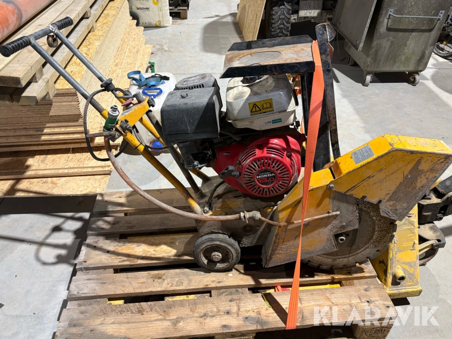 Skæremaskine Cedima Gf 12.4 B motor Honda GX390 - 13,0 HK