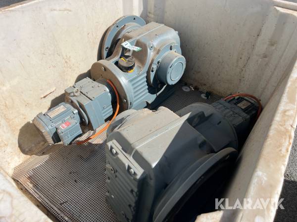 Industrimotor med gearkasse Sew-Eurodrive 2 styk
