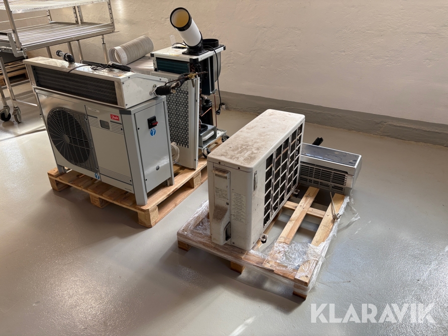 Varmepumpe og aircondition Danfoss, AUX, SHARP, Trotec