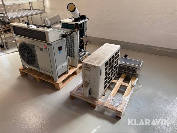 Varmepumpe og aircondition Danfoss, AUX, SHARP, Trotec
