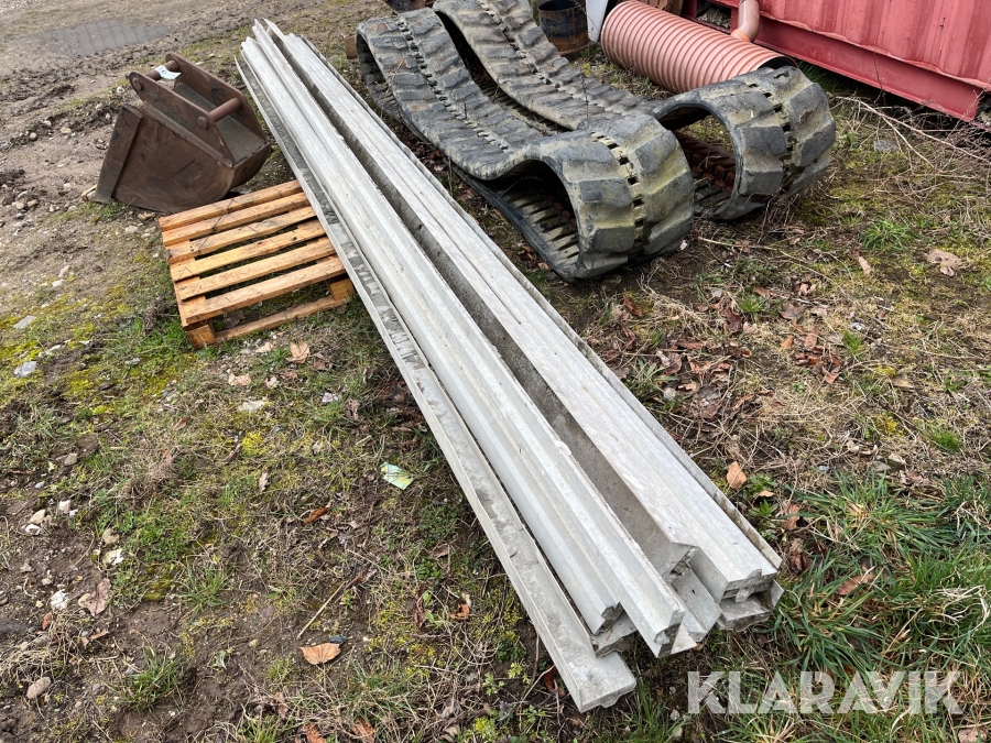 Aluminiumsbjælker, Halsnæs, Klaravik auktioner