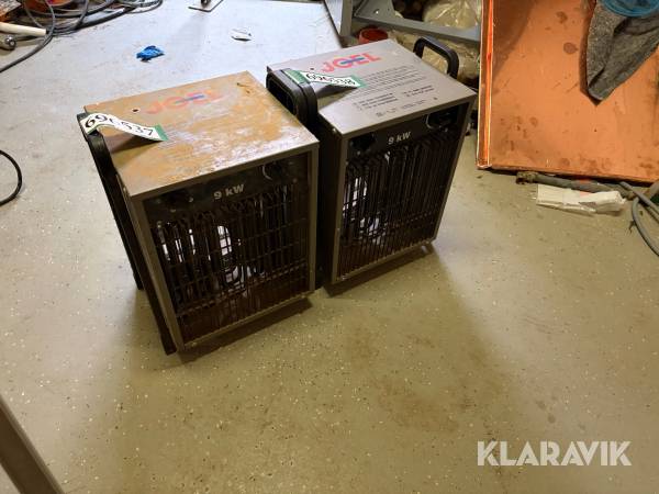 Varmeblæser JO-EL 821005 2 styk