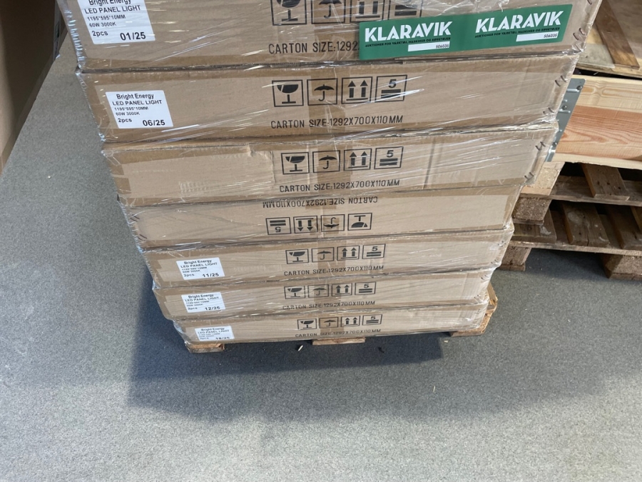 20 stk LED paneler