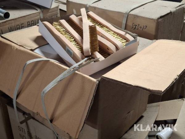 Stålbørste 80 styk