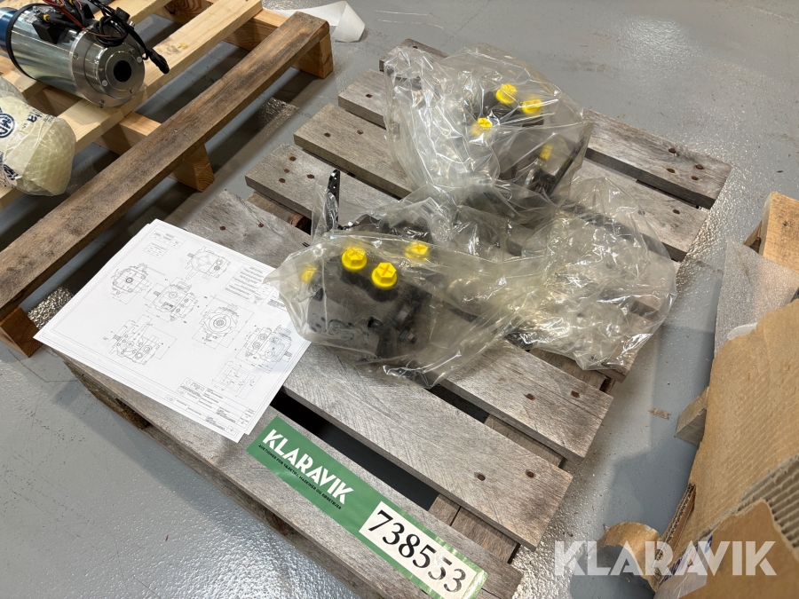 Hydrostat pumper Bondioli & Pavesi SMPLB14RSVGAB90D5 - 2 styk