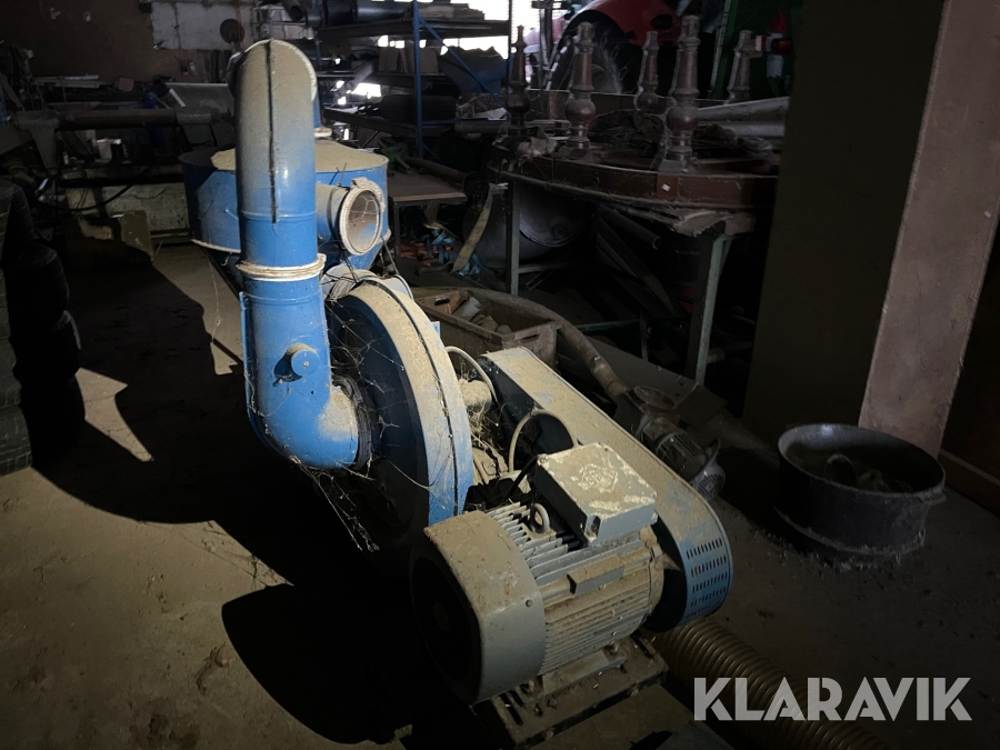 Suge og trykblæser Kongskilde SUC 200 E