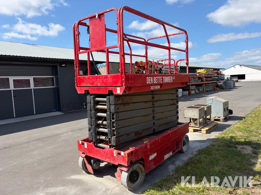 Sakselift Mantall XE160W - 16 meter