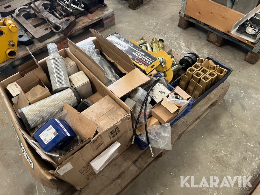 Reservedele til gravemaskiner