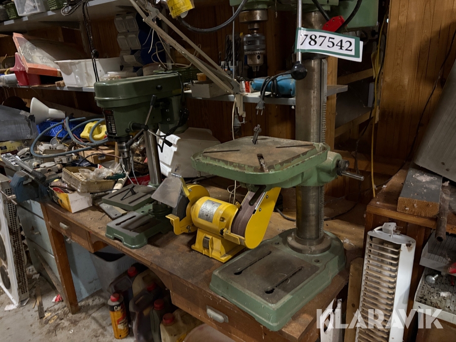 Boremaskine lot 3 styk 