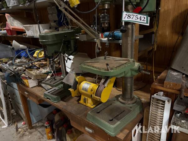 Boremaskine lot 3 styk 