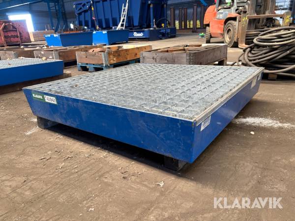 Opsamlingskar / spildbakke Denios Classic-line 4 FC