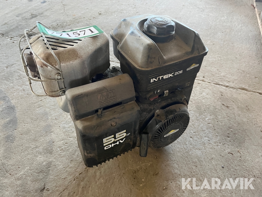 Motor Briggs & Stratton Intek 206 5,5 HK til fræser/gokart