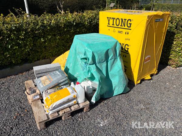 Byggematerialer Yutong blandet lot
